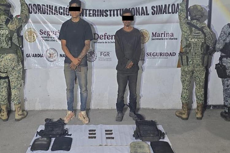 México detiene a once presuntos miembros de organizaciones criminales en Sinaloa