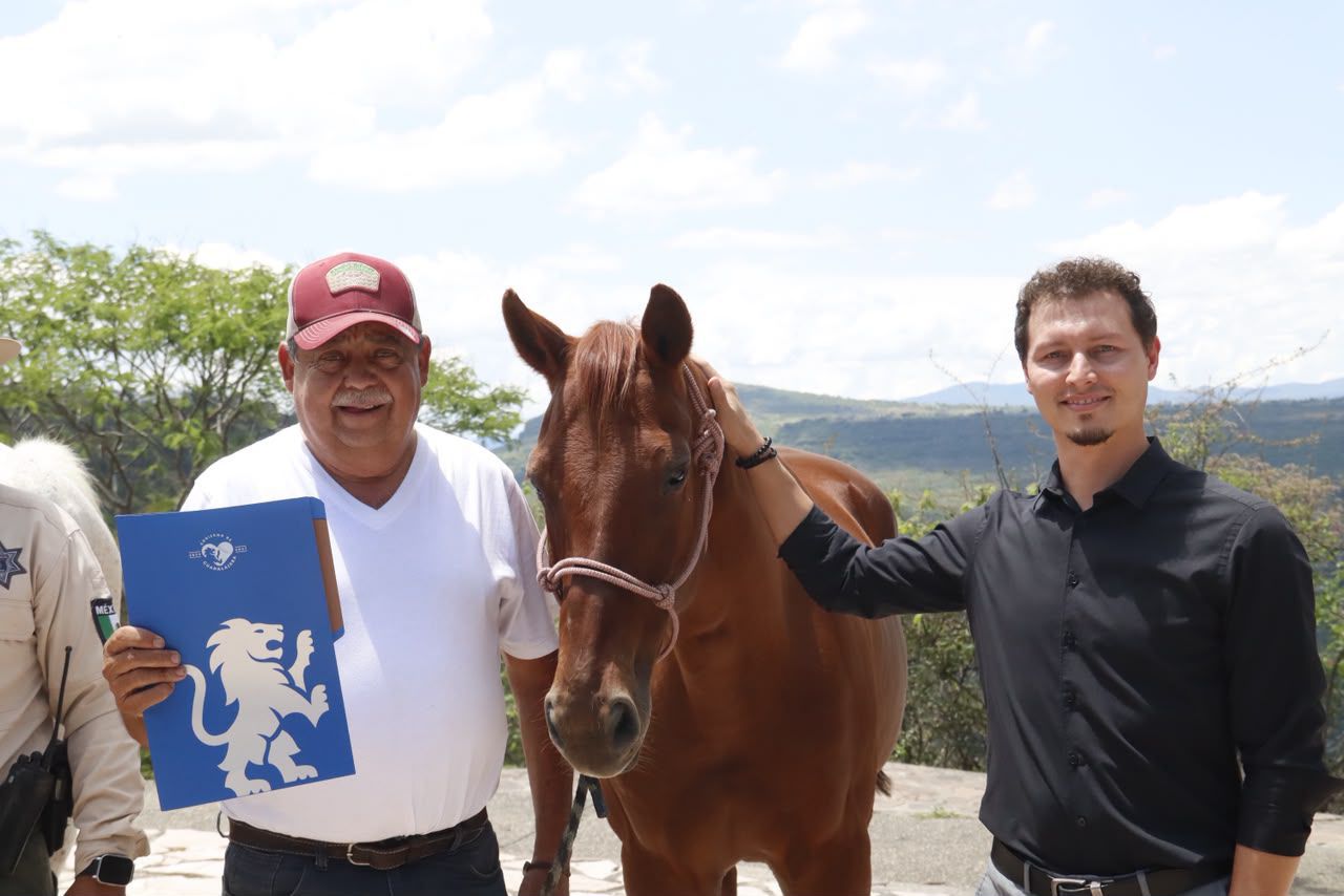 Policía tapatía jubila a seis caballos Guardabosques