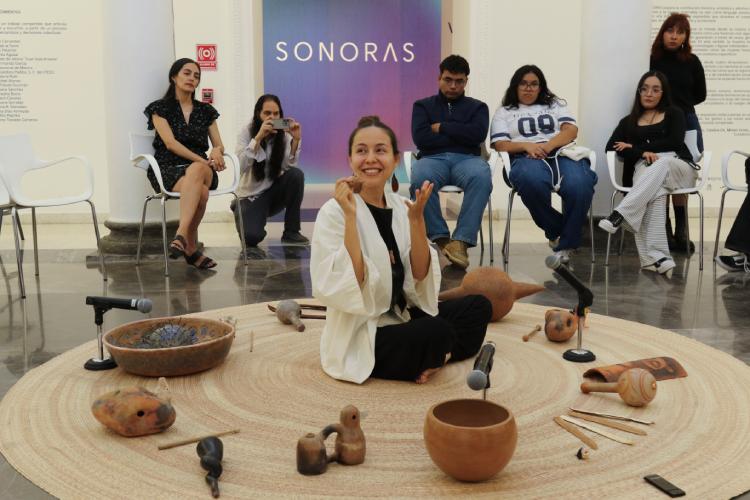 Muestra “Sonoras” rescata la memoria sonora prehispánica de Jalisco