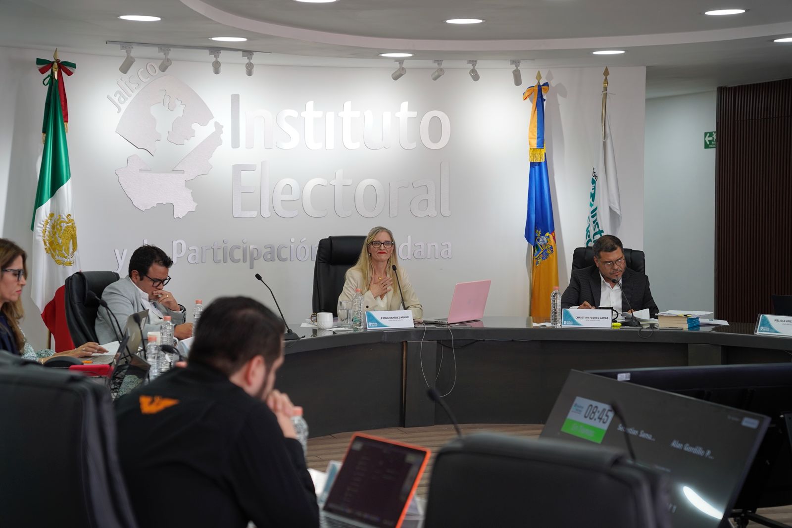 Paula Ramírez descarta presiones políticas y se despide satisfecha del IEPC