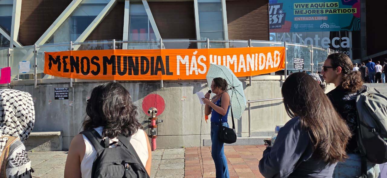 Protestan por impacto social atribuido al Mundial 2026