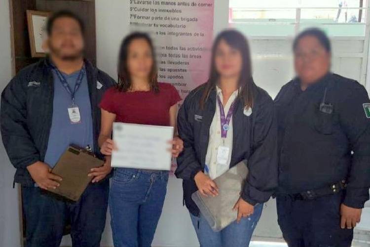 Localizan a mujer con ficha de búsqueda en un anexo