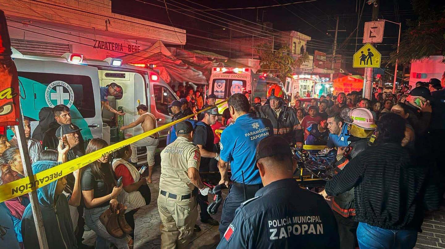 Explosión de pirotecnia deja 12 lesionados en Zapopan