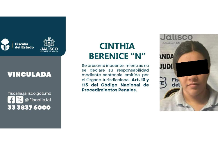 Vinculan a mujer por desaparición y feminicidio de una menor