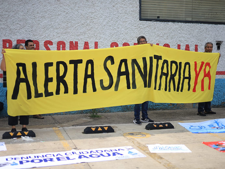Exigen a Coprisjal activar alerta por el agua sucia