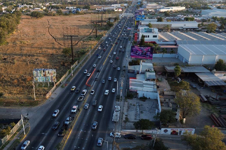 Suspenderán contraflujo en López Mateos durante vacaciones