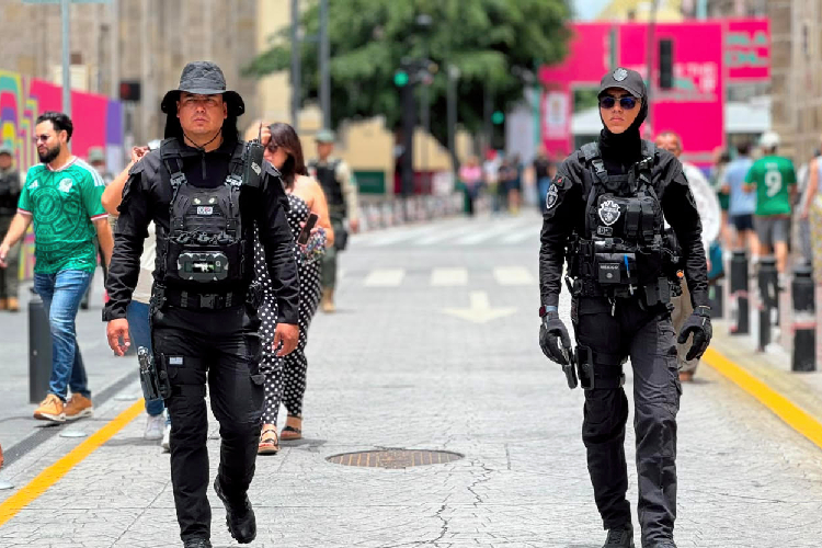 Se refuerza seguridad con 3 mil elementos para el partido México-Inglaterra