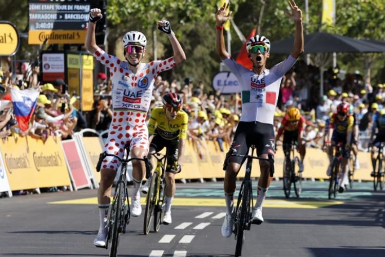 Isaac del Toro conquista la segunda etapa del Tour de Francia