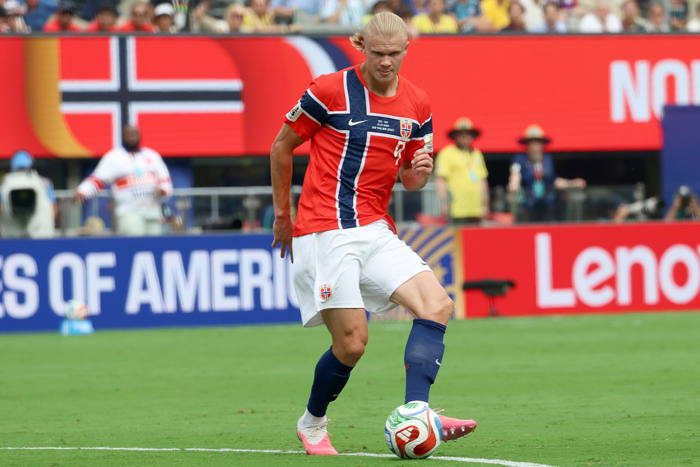 Haaland se mide por primera vez a Inglaterra