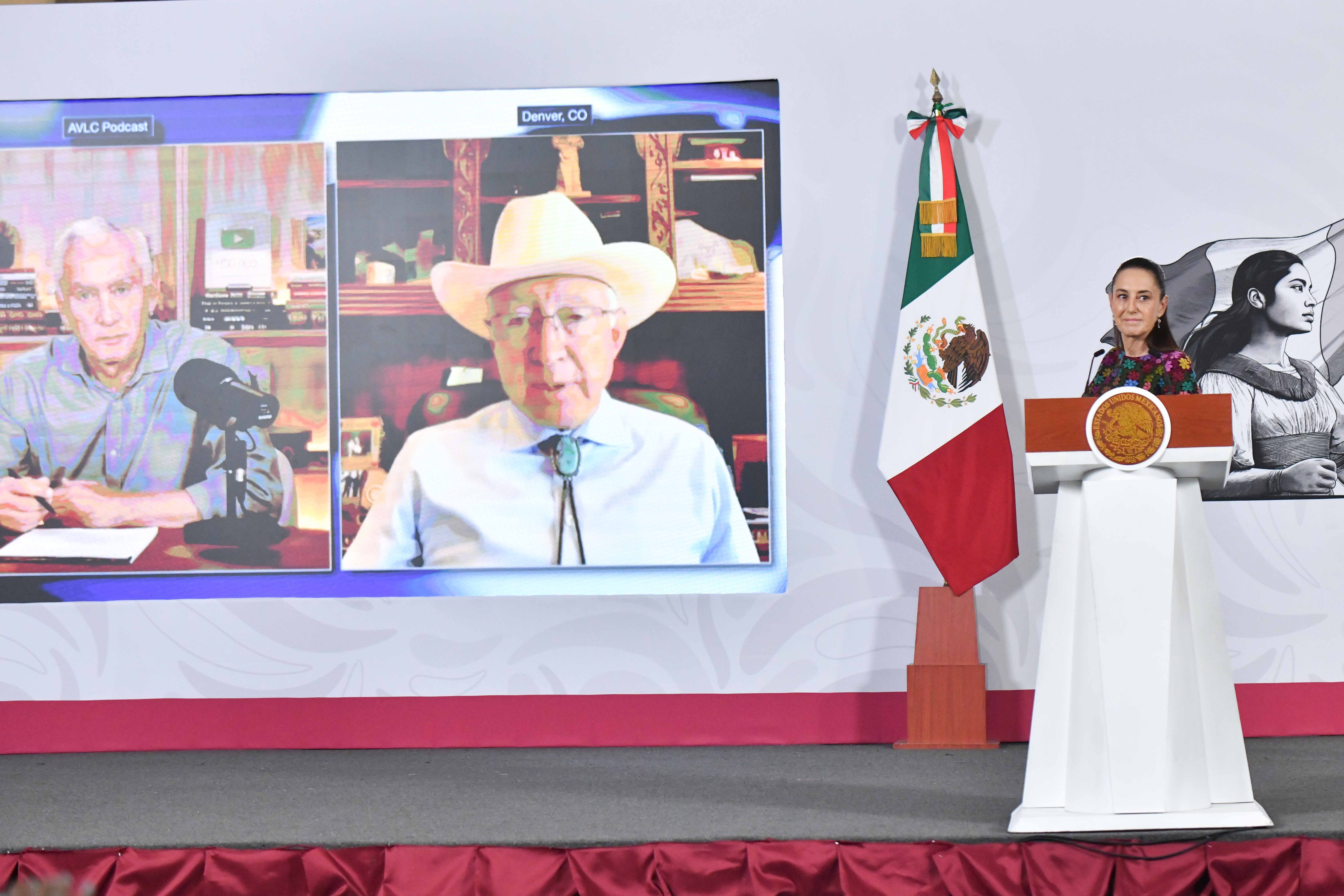 Sheinbaum denuncia “falta de verdad” de Ken Salazar