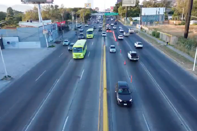 Reactivarán contraflujo en López Mateos Sur a partir del 13 de julio