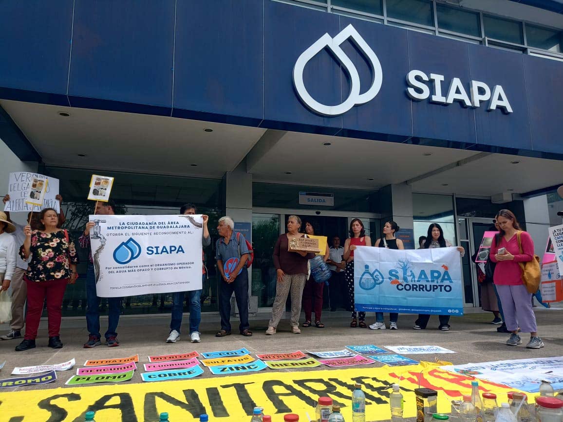 Reconocen a Siapa… por mala calidad del agua