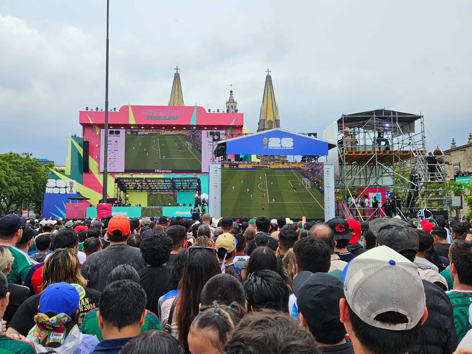 Reúne final del Mundial a 33 mil en Fan Fest GDL