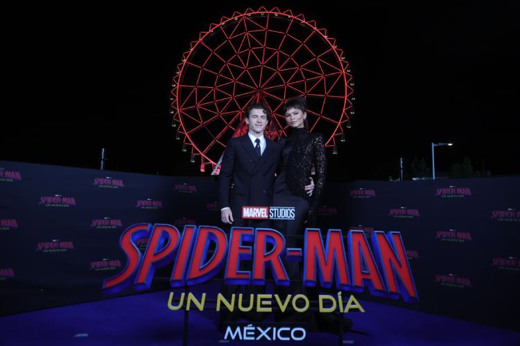 Tom Holland y Zendaya presentan en México la nueva película de Spider-Man