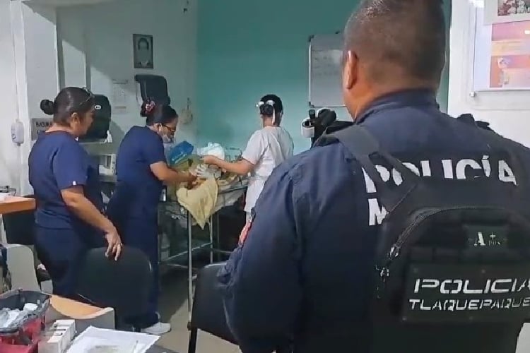 Rescatan a bebé de cuatro meses con huellas de maltrato en Tlaquepaque