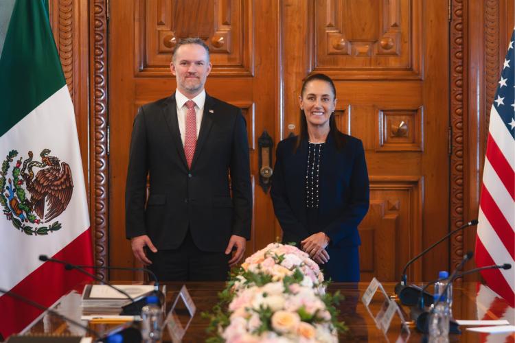 Sheinbaum se reune con Jamieson Greer