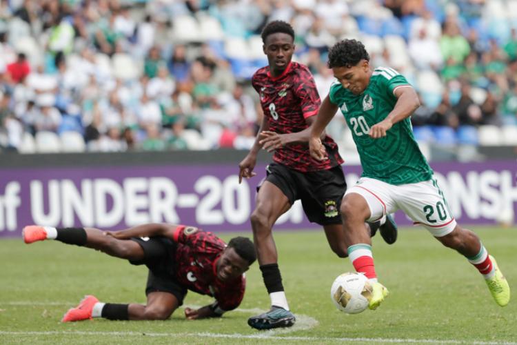 México Sub-20 debuta con goleada sobre Antigua y Barbuda