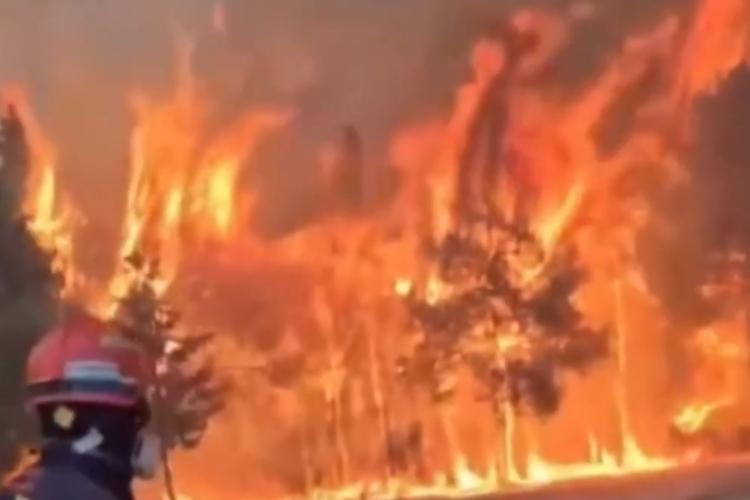 España registra el mayor incendio de su historia