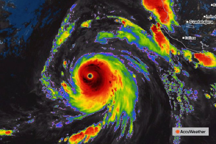 El huracán ‘Genevieve’ se intensificó a categoría 5; aunque no impactará directamente a México