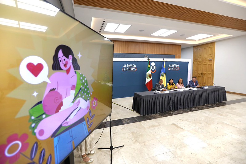 Promoverán la lactancia materna por una semana