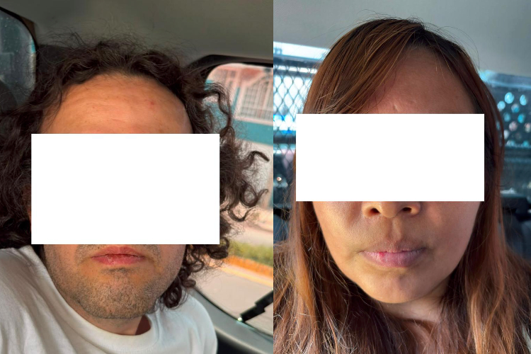 Pareja fue detenida por intentar extorsionar a docente en Guadalajara 