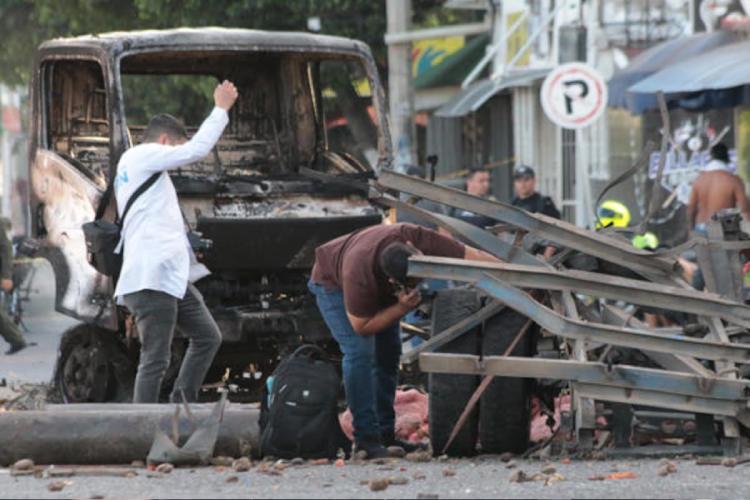 Atentado en Colombia deja 11 heridos