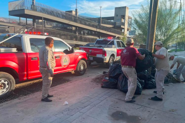 PC Tlaquepaque refuerza limpieza para prevenir inundaciones