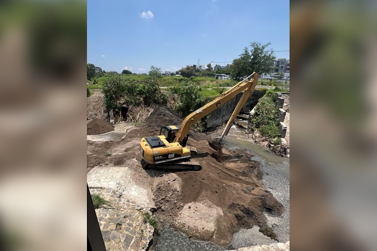 Refuerzan labores de desazolve en Tlaquepaque 