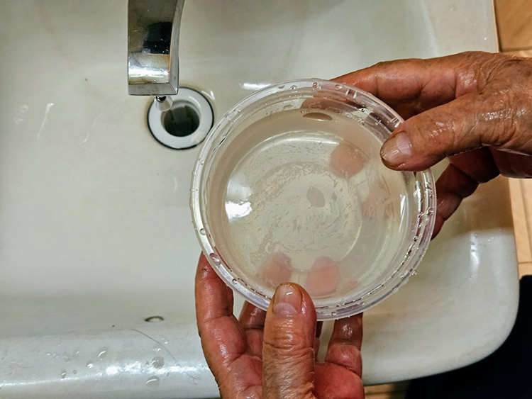 Siapa sabía desde 2025 de agua sucia