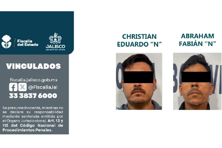 Procesan a dos hombres por robo de motocicleta en Chapalita