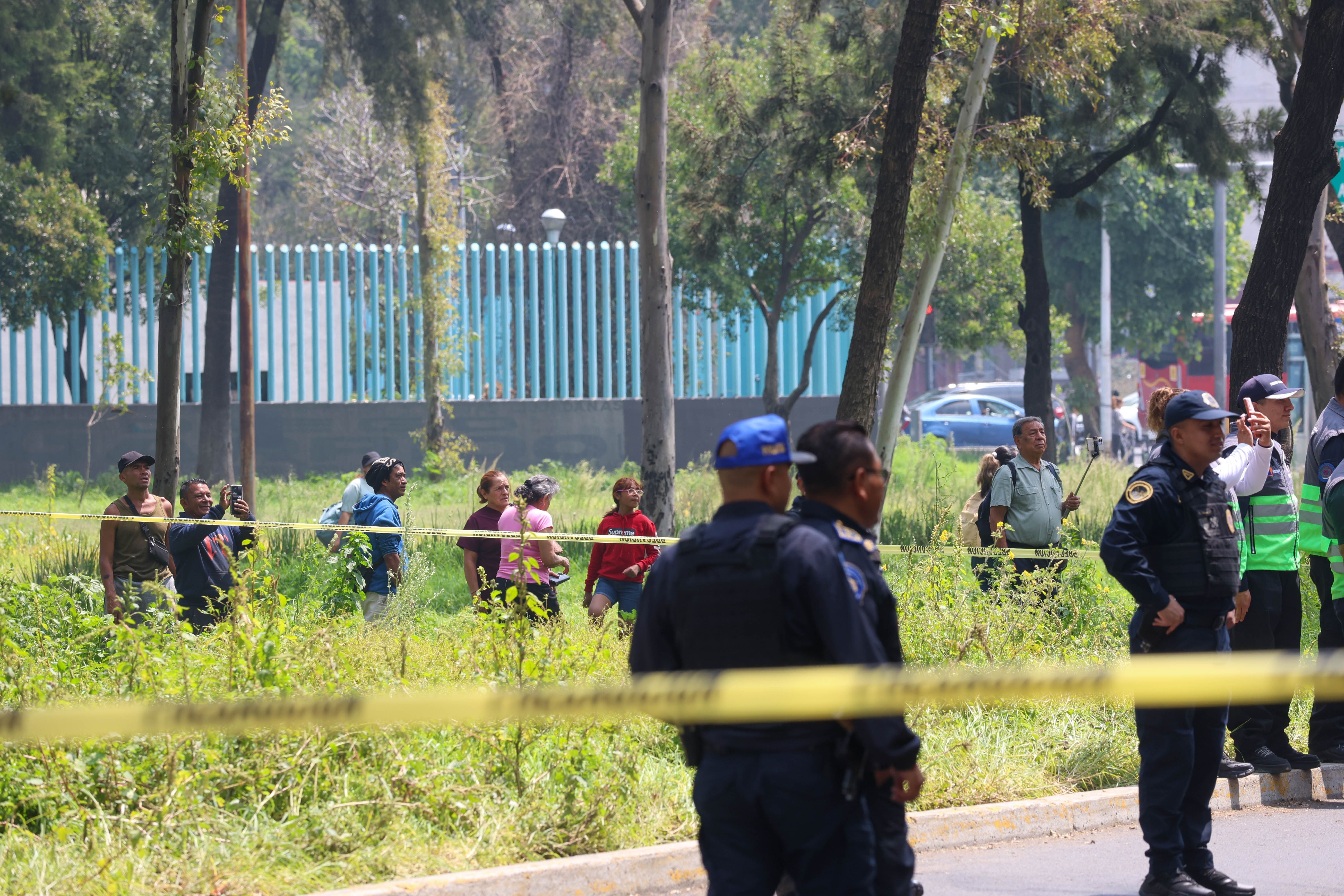 Hallan cuerpo colgado de un árbol en Cdmx