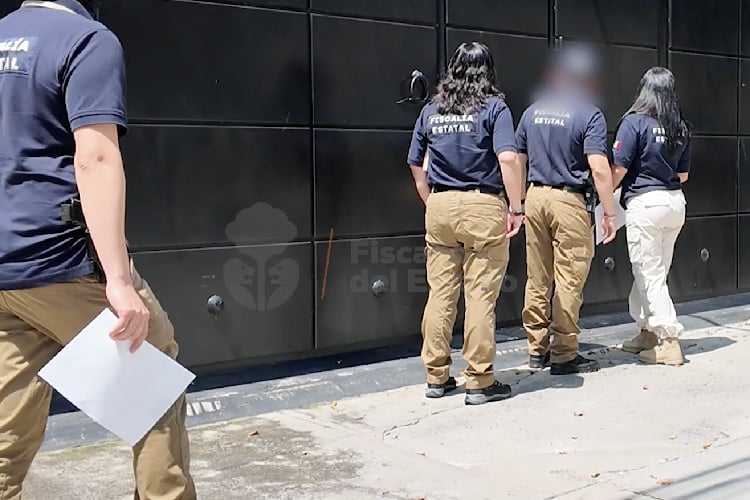 Fiscalía catea centro de operaciones de fraude inmobiliario en Zapopan
