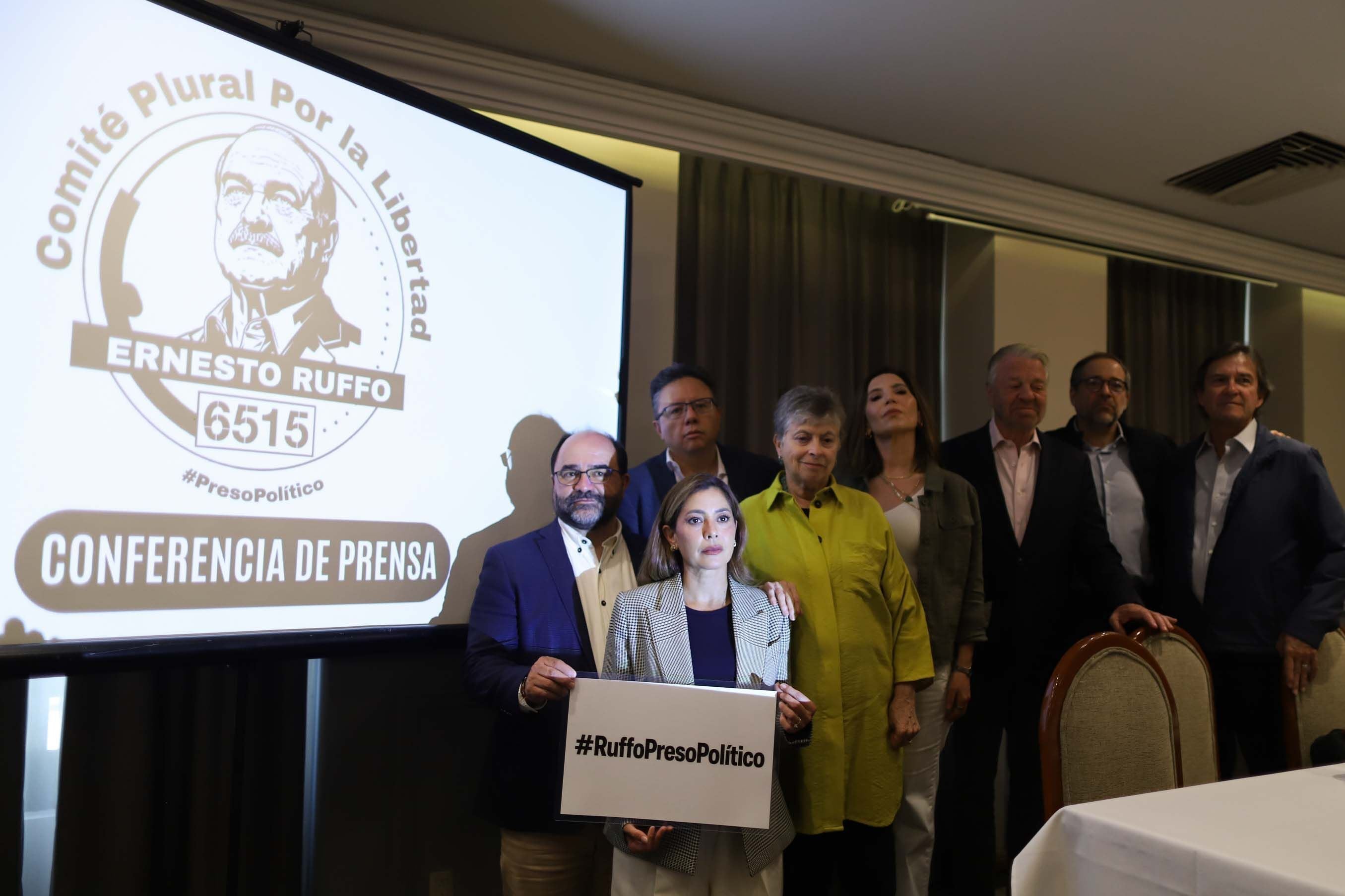 Anuncian comité ciudadano para exigir la liberación de Ernesto Ruffo