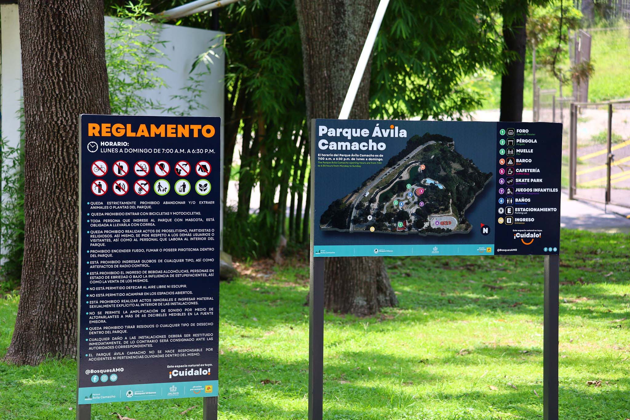 Instalan señalética en el Ávila Camacho