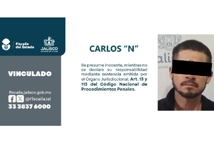 Procesan a hombre por disparar a su pareja durante convivencia en Zapotiltic