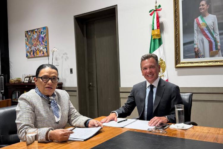 Lemus y Segob acuerdan acciones para atender crisis hídrica