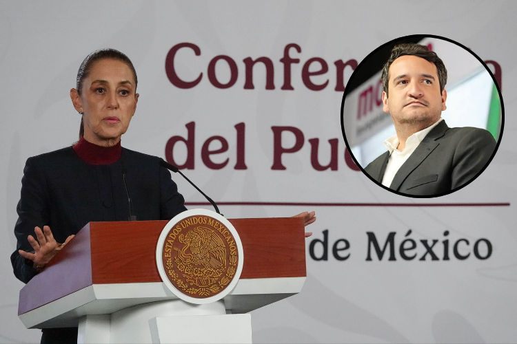 Sheinbaum acusa a EUA de 'injerencia política' tras cancelación de visa a 'Andy' López Beltrán