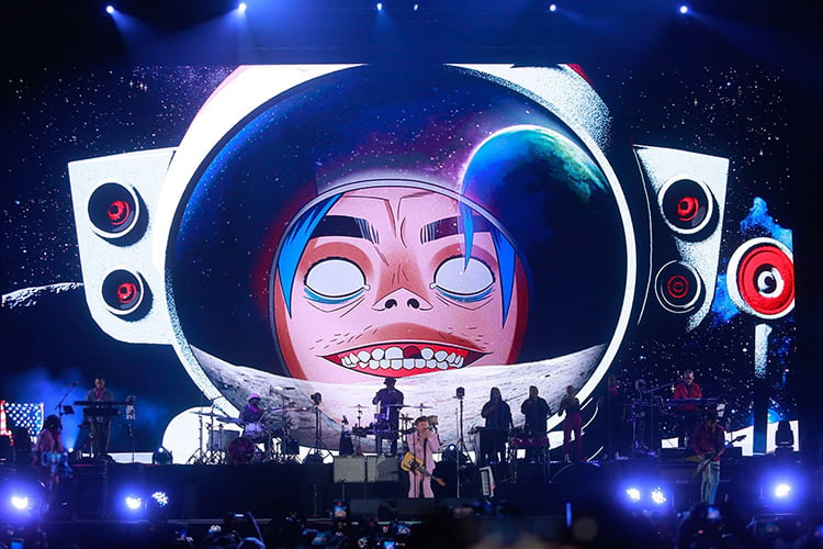 Gorillaz llegará por primera vez a Guadalajara este año