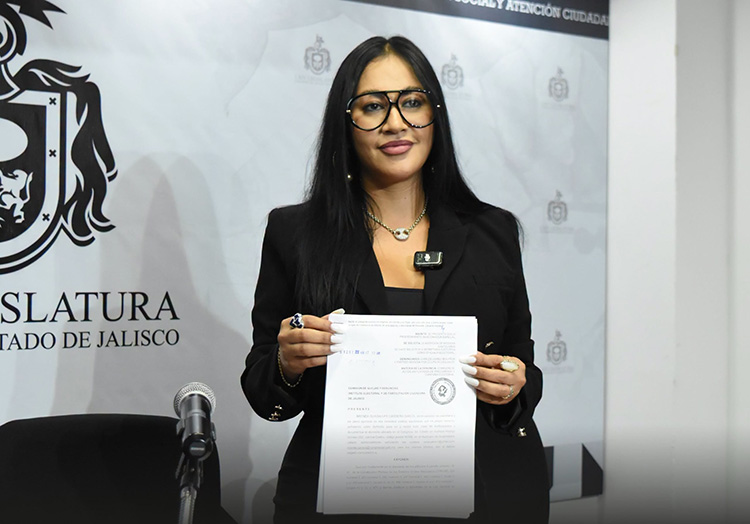 Denuncian a Lomelí por actos anticipados de campaña