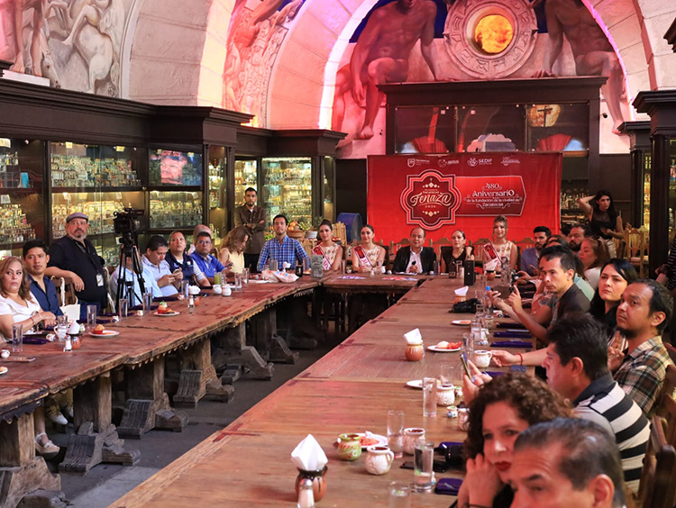 Zacatecas celebra sus 480 años
