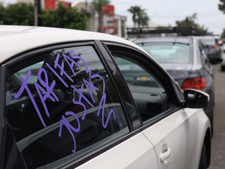 Protestan conductores de Uber y Didi contra tarifas y condiciones laborales