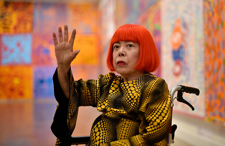 Arte y cine, de luto: Kusama y Cullen