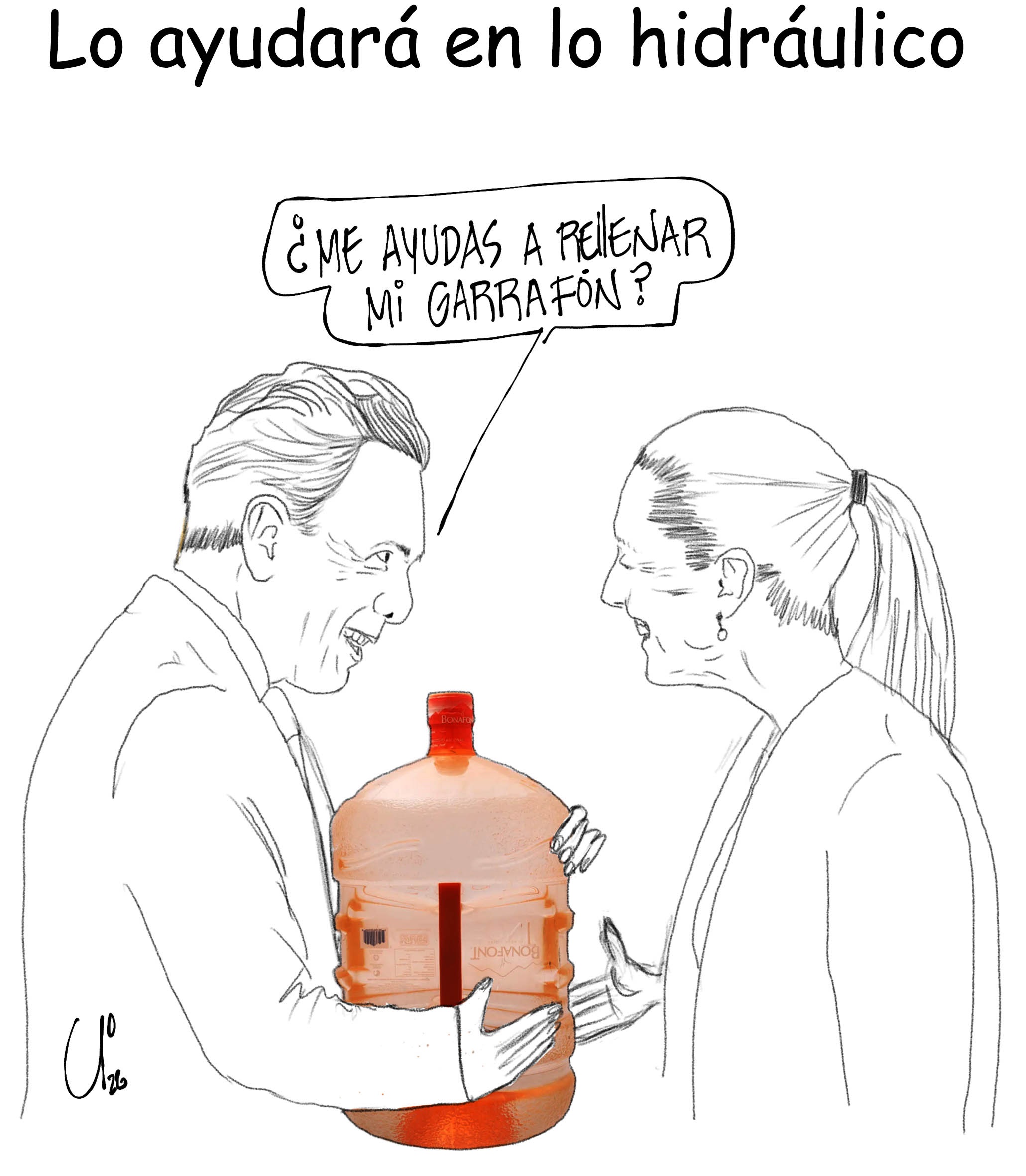 Lo ayudará en lo hidráulico