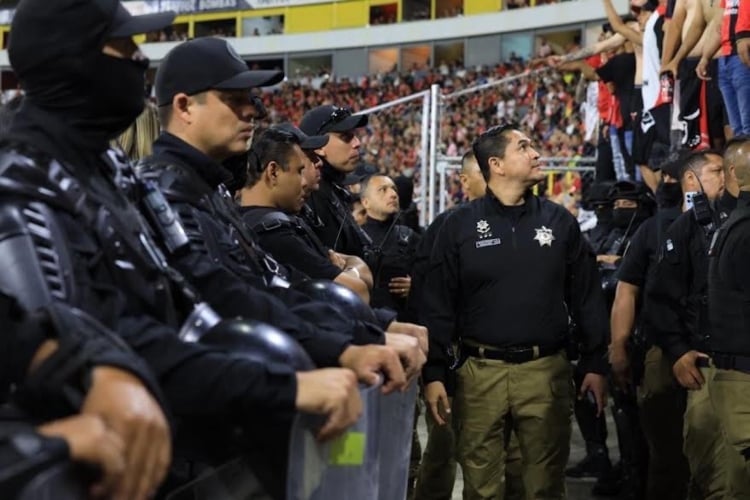 Desplegarán mil 500 elementos para resguardar Estadio Jalisco