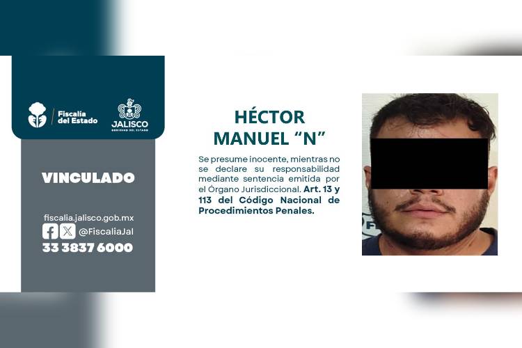 Vinculan a Héctor Manuel por feminicidio de Arantxa y tentativa de homicidio de su hijo en El Salto