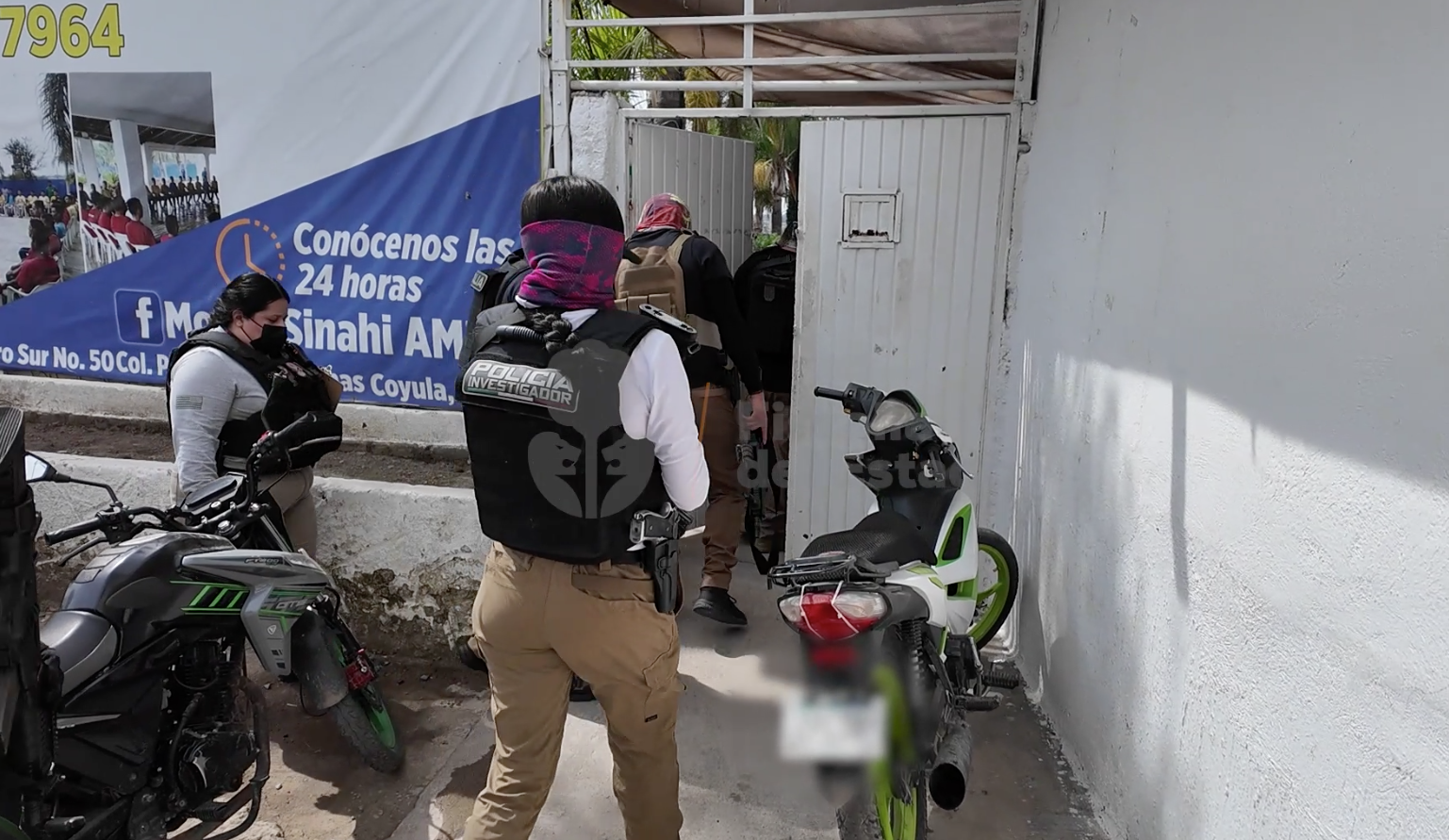 Hallan desaparecido y detienen a dos con órdenes de aprehensión en anexo