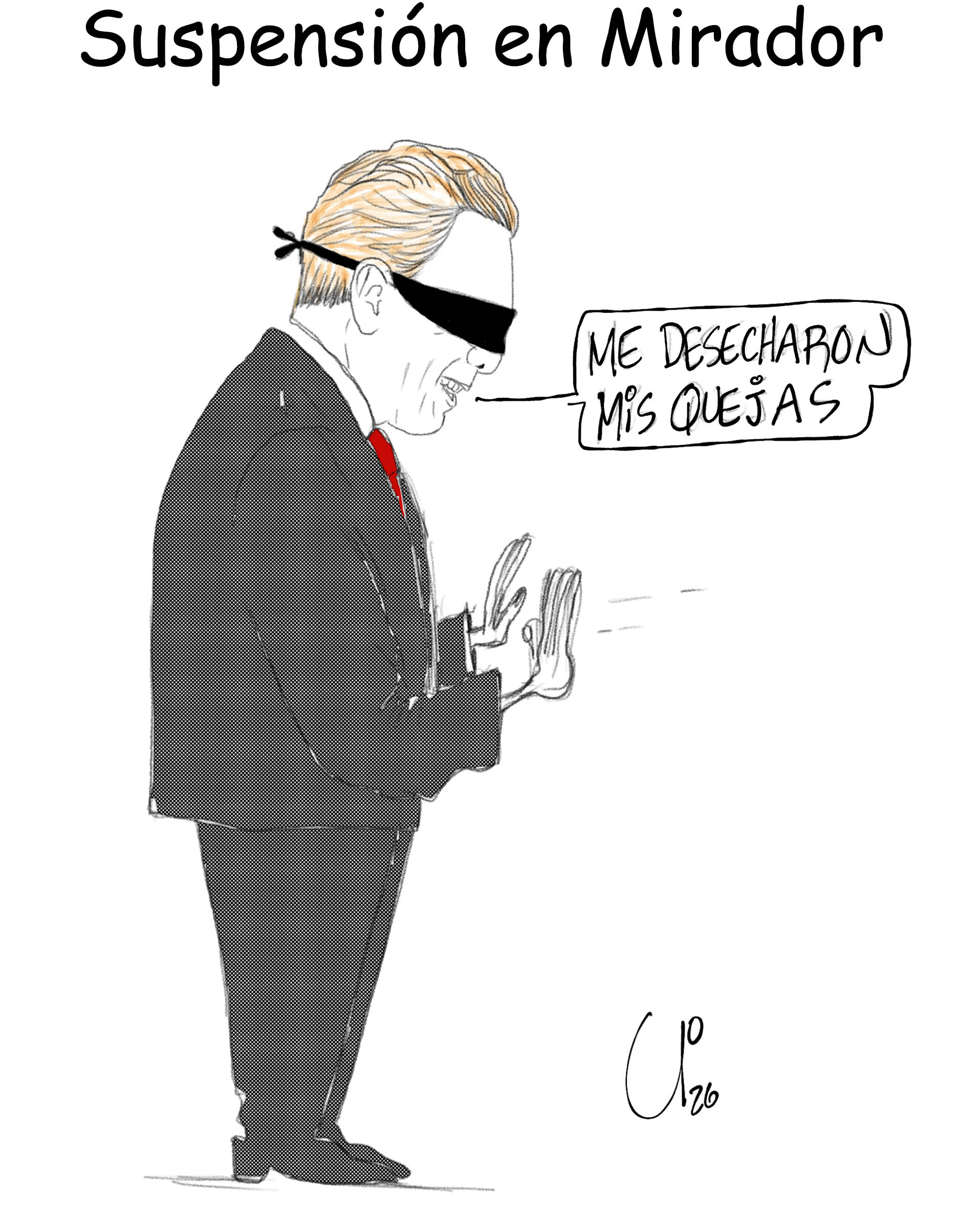 Suspensión en Mirador