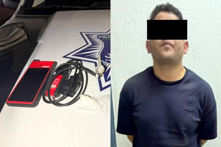 Intentaba robar una Jeep con un escáner en Tlajomulco