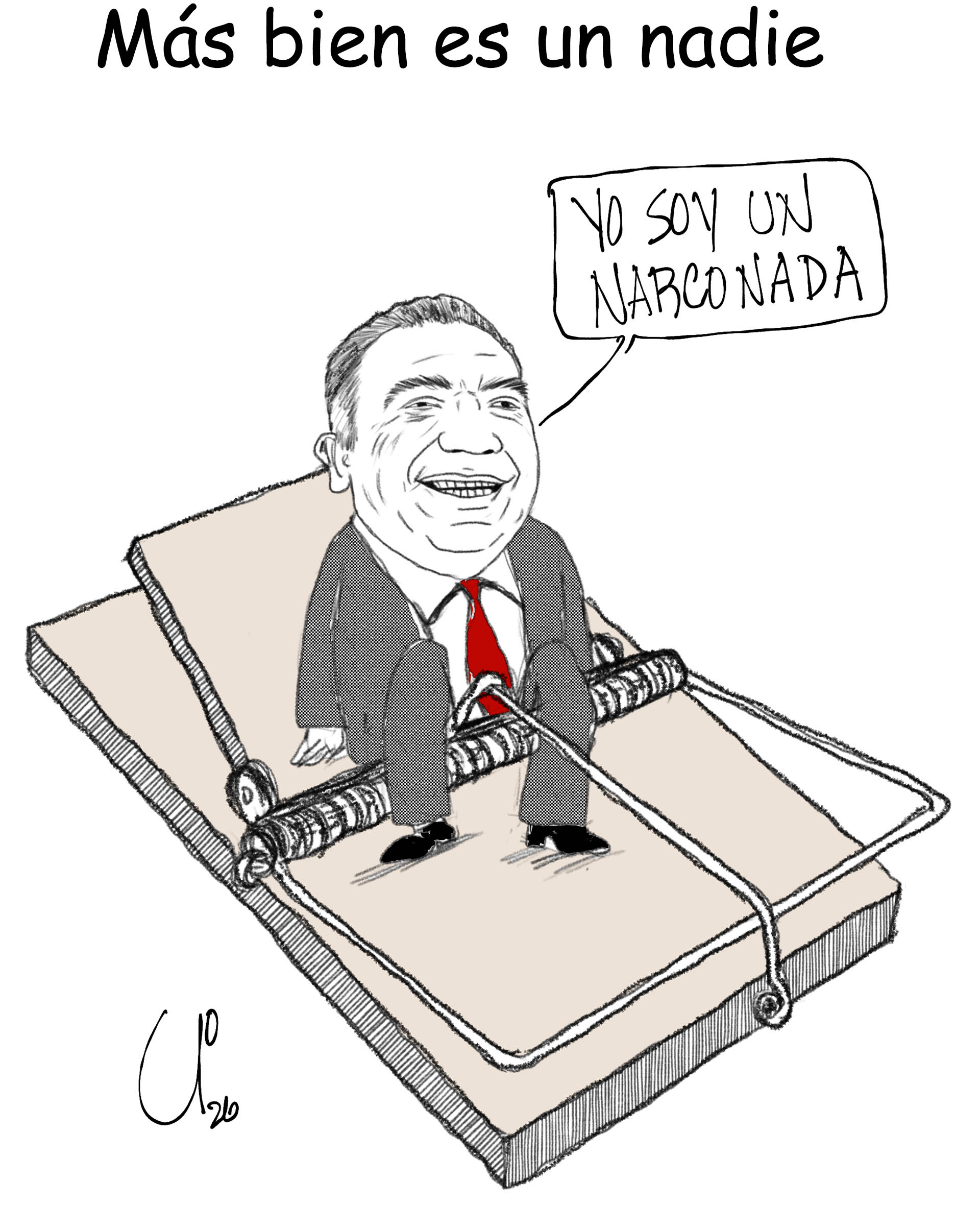 Más bien es un nadie