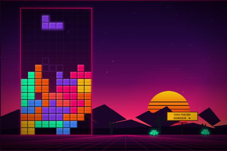 Tetris amenaza con acciones contra la Casa Blanca por su videojuego 'Construye el Muro'